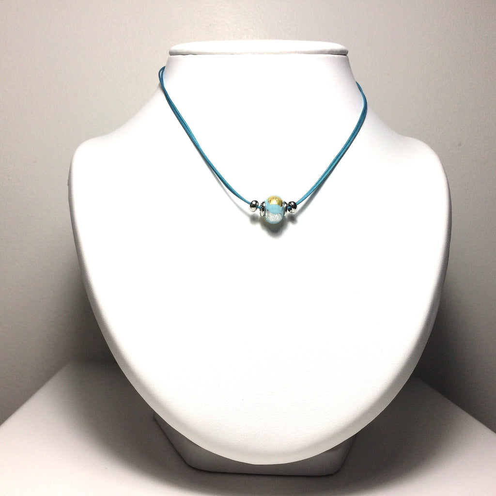 Collier Perle Dorée Court