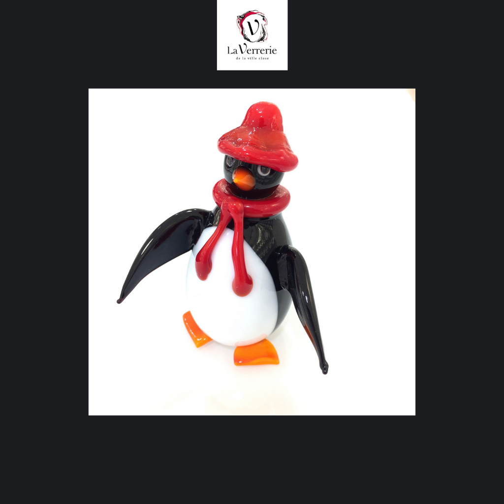 Pingouin Bonnet Rouge