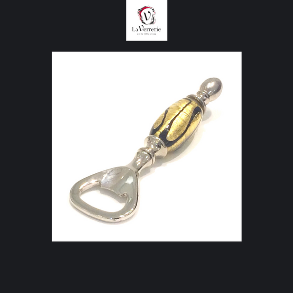 Décapsuleur en verre de Murano