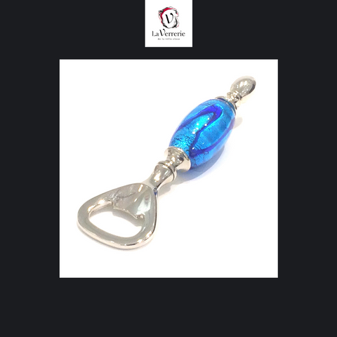Décapsuleur en verre de Murano