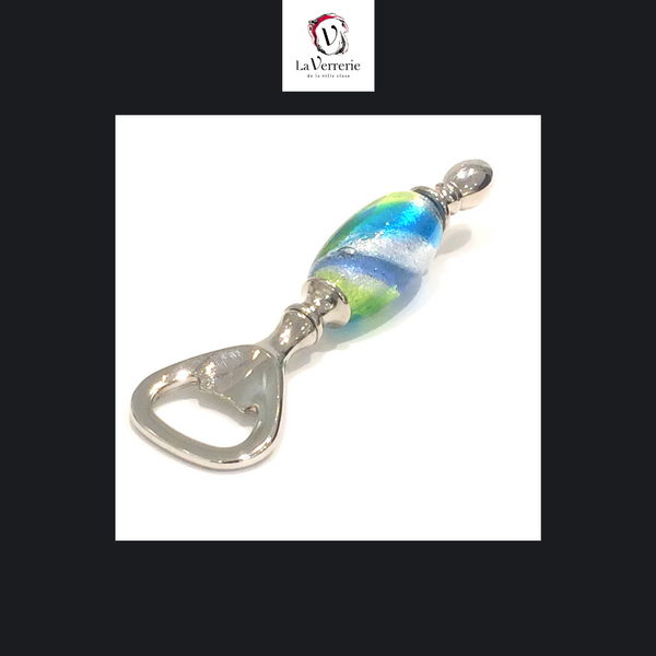 Décapsuleur en verre de Murano