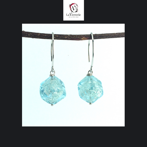 Boucle d'oreilles Cubique