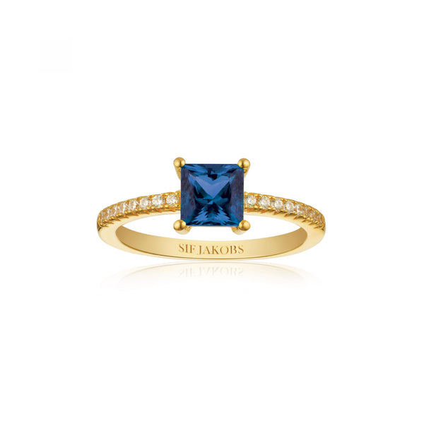 Ellera Quadrato - SIF JAKOBS - Bleue -Or