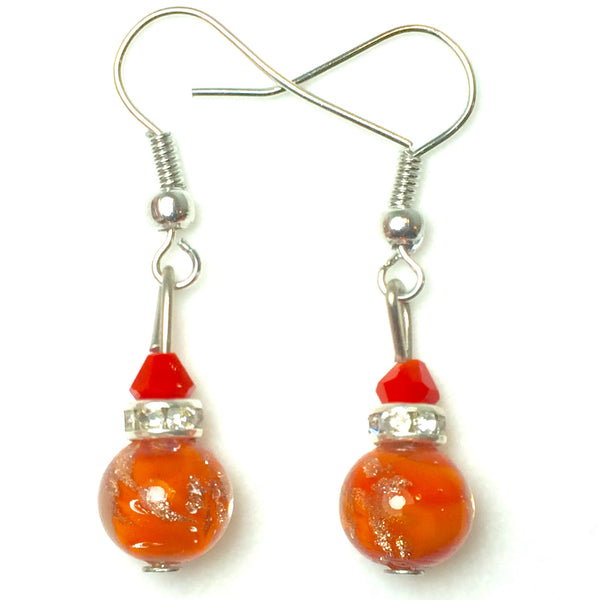 Boucles d'oreilles dorées