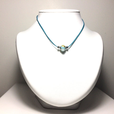 Collier Perle Dorée Court