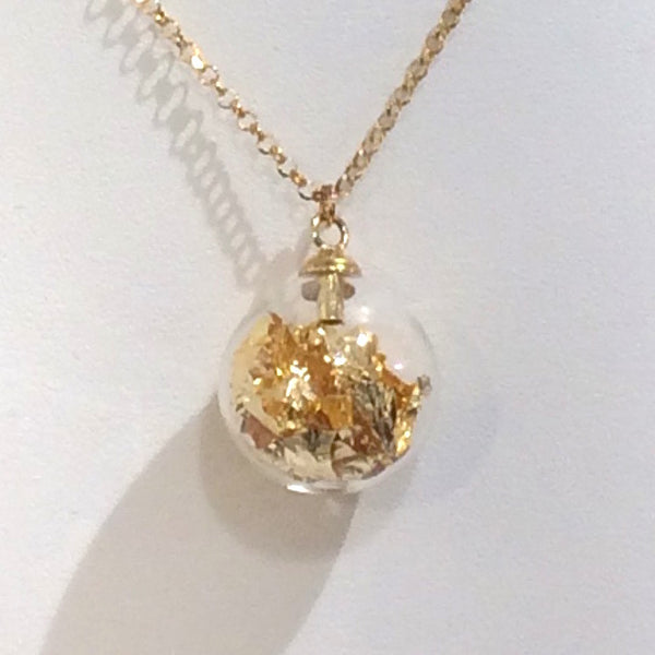 Collier verre de Murano. Collier en Borosilicate.