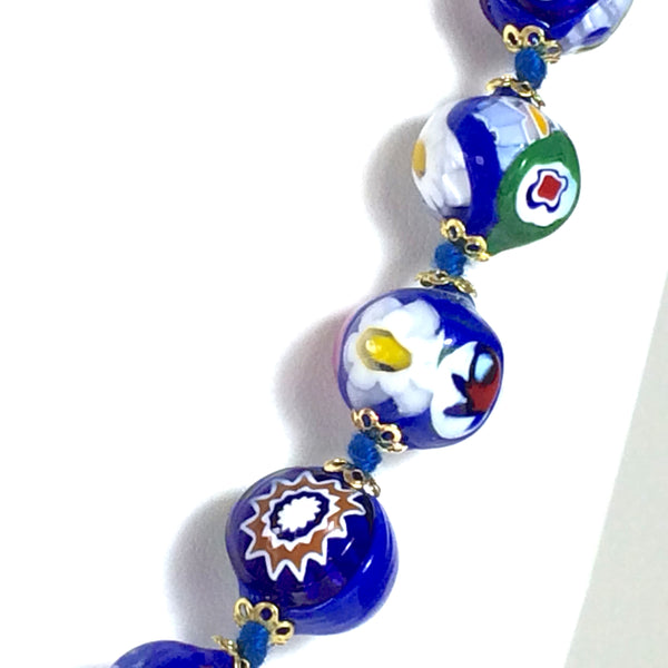 Collier verre de Murano. Collier en Murine.