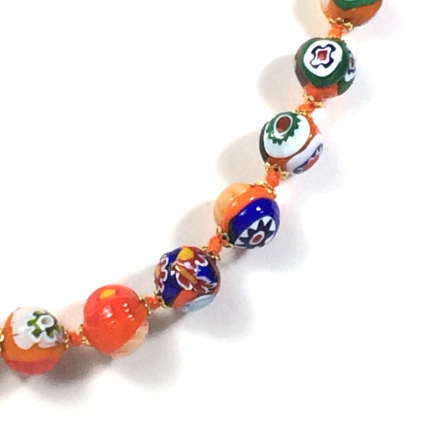 Collier verre de Murano. Collier en Murine.
